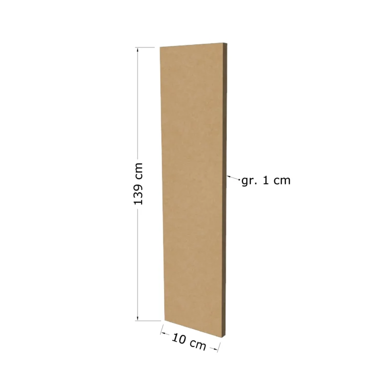 Boazeria angielska, panele dekoracyjne MDF 139x10 cm