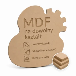 Płyta MDF na dowolny kształt