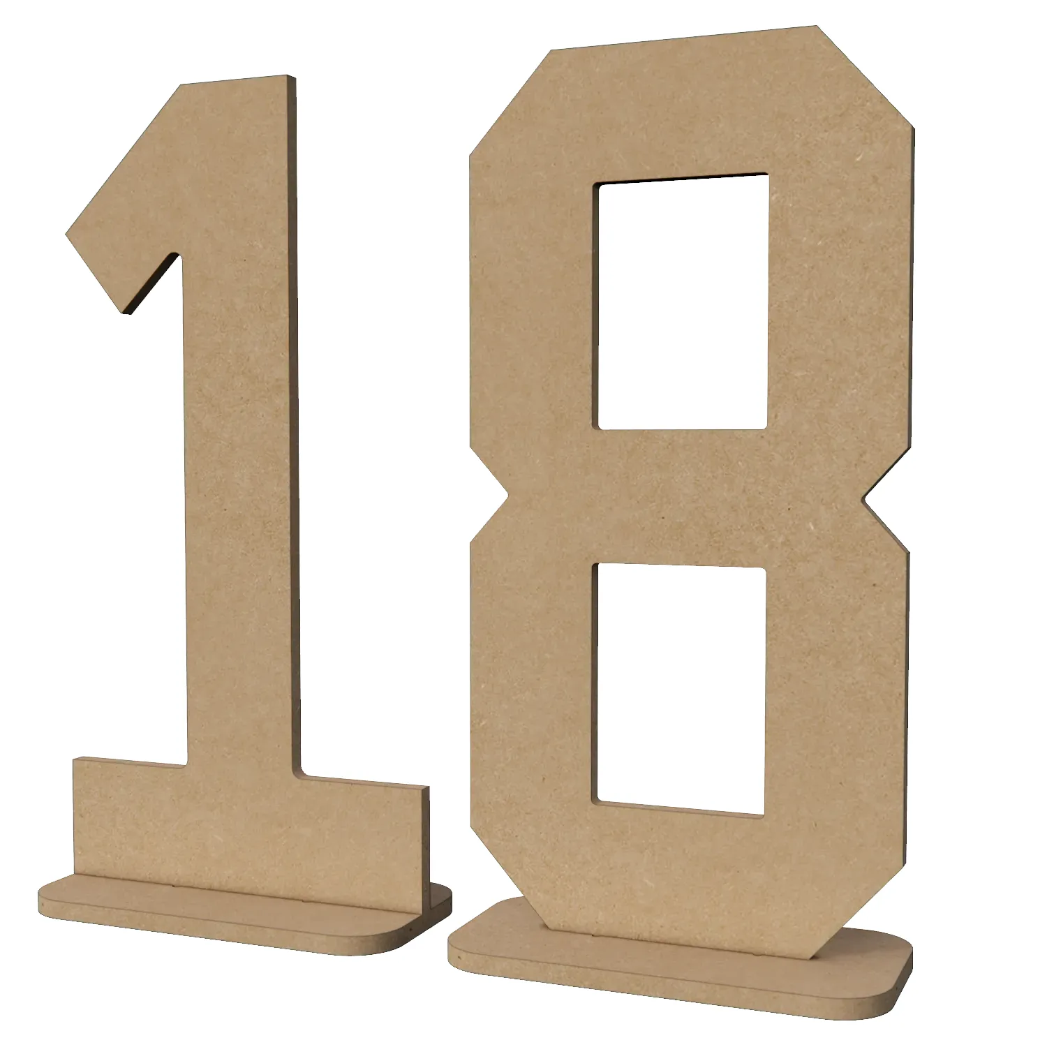 Duże Cyfry MDF na 18 urodziny, wys. 80cm - obrazek 4